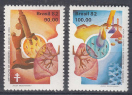 Brazil Brasil 1982 Mi#1879-1880 Mint Never Hinged - Unused Stamps