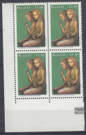 Brazil Brasil 1981 Mi#1864 Mint Never Hinged Pc. Of 4 - Ungebraucht