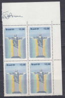 Brazil Brasil 1981 Mi#1851 Mint Never Hinged Pc. Of 4 - Unused Stamps