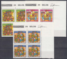 Brazil Brasil 1981 Mi#1840-1842 Mint Never Hinged Pcs. Of 4 - Unused Stamps