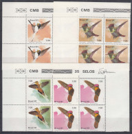 Brazil Brasil 1981 Birds Mi#1823-1826 Mint Never Hinged Pcs. Of 4 - Neufs