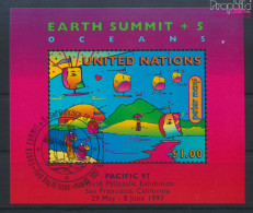 UNO - New York Block14I (kompl.Ausg.) Gestempelt 1997 Umwelt Und Entwicklung (10064125 - Used Stamps