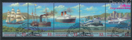 UNO - New York 741-745 Fünferstreifen (kompl.Ausg.) Gestempelt 1997 Verkehrswesen (10064107 - Used Stamps