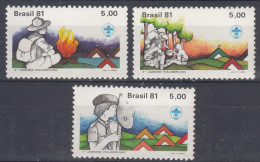 Brazil Brasil 1981 Mi#1810-1812 Mint Never Hinged - Neufs