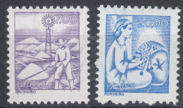 Brazil Brasil 1976 Mi#1543,1544 Mint Never Hinged - Unused Stamps