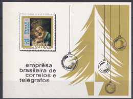 Brazil Brasil 1969 Mi#Block 25 Mint Never Hinged - Unused Stamps