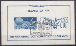 Brazil Brasil 1967 Mi#Block 21 Full Gum Mint Never Hinged, Nice Postmark - Ongebruikt