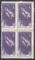 Brazil Brasil 1967 Mi#1135 Mint Never Hinged Pc. Of 4 - Unused Stamps