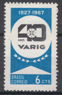 Brazil Brasil 1967 Mi#1133 Mint Hinged - Neufs