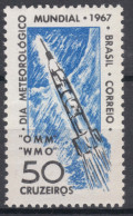 Brazil Brasil 1967 Mi#1128 Mint Hinged - Neufs