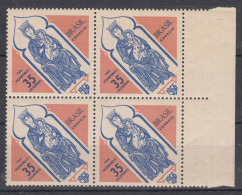 Brazil Brasil 1966 Mi#1124 Mint Never Hinged Pc. Of 4 - Unused Stamps