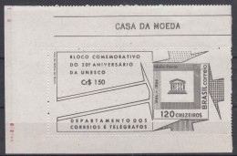 Brazil Brasil 1966 Mi#Block 17 Mint Never Hinged - Nuovi