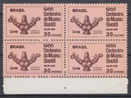 Brazil Brasil 1966 Mi#1117 Mint Never Hinged Pc. Of 4 - Ungebraucht