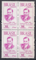 Brazil Brasil 1966 Mi#1116 Mint Never Hinged Pc. Of 4 - Nuovi