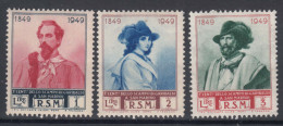 San Marino 1949 Mi#430-432 Mint Never Hinged - Unused Stamps