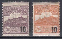 San Marino 1941 Monte Titano Mi#237-238 Mint Never Hinged - Ungebraucht