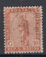 San Marino 1899 Mi#33 Used - Gebruikt