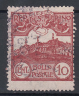 San Marino 1903 Monte Titano Mi#36 Used - Oblitérés