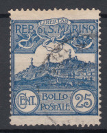 San Marino 1903 Monte Titano Mi#38 Used - Used Stamps