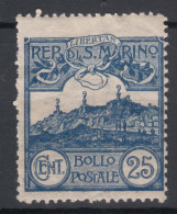 San Marino 1903 Monte Titano Mi#38 Mint Never Hinged - Ungebraucht