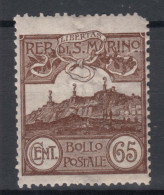 San Marino 1903 Monte Titano Mi#42 Mint Never Hinged - Ongebruikt