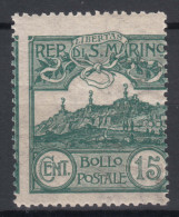 San Marino 1921 Monte Titano Mi#71 Mint Never Hinged - Unused Stamps