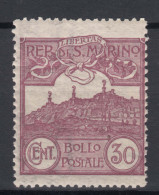 San Marino 1921 Monte Titano Mi#74 Mint Never Hinged - Neufs