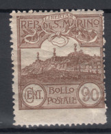 San Marino 1921 Monte Titano Mi#78 Mint Never Hinged - Unused Stamps