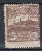 San Marino 1921 Monte Titano Mi#78 Mint Never Hinged - Neufs