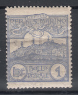San Marino 1921 Monte Titano Mi#79 Mint Never Hinged - Unused Stamps