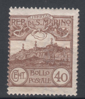 San Marino 1925 Monte Titano Mi#115 Mint Never Hinged - Neufs