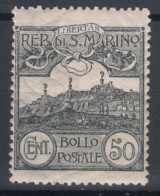 San Marino 1925 Monte Titano Mi#116 Mint Never Hinged - Unused Stamps
