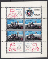 Romania 1971 Space Cosmos Mi#Block 88 Mint Never Hinged - Unused Stamps