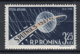 Romania 1958 Space Cosmos Mi#1733 Mint Never Hinged - Unused Stamps