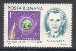 Romania 1971 Cosmos Mi#3003 Mint Never Hinged - Ungebraucht