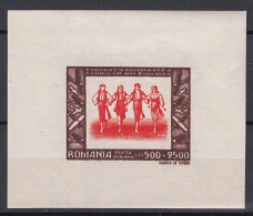 Romania 1946 Airmail Mi#Block 35 Mint Never Hinged - Nuovi