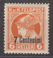 Austria Feldpost Occupation Of Italy 1918 Mi#21 Mint Never Hinged - Nuovi