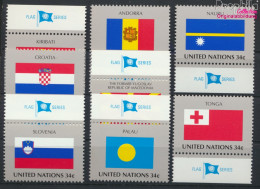 UNO - New York 862-869 (kompl.Ausg.) Postfrisch 2001 Flaggen Der UNO-Staaten (10049416 - Ungebraucht