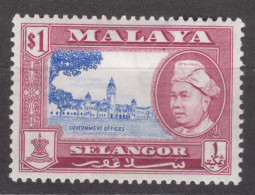 Malaya Selangor 1957 Mi#87 Mint Hinged - Selangor