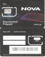 Greece-NOVA Gsm Sim By Wind,mint - Griechenland