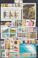 Brazil Brasil 1981 Complete Yeat With All Stamps And Blocks Mi#1807-1869, Block 45,46,47 Mint Never Hinged - Ungebraucht