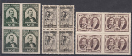 Brazil Brasil 1939 Mi#513-515 Mint Never Hinged Pcs. Of 4 - Neufs