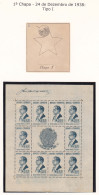 Brazil Brasil 1938 Mi#Block 2 Mint Never Hinged, Plate 1 Type I - Unused Stamps