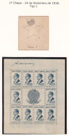 Brazil Brasil 1938 Mi#Block 2 Mint Never Hinged, Plate 1 Type I - Nuevos