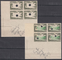 Brazil Brasil 1937 Mi#477 Mint Never Hinged Progressivve Colour Proofs Pcs. Of 4 - Unused Stamps