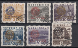 Austria 1931 Rotary Mi#518-523 Used - Used Stamps