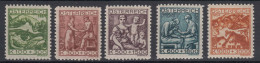 Austria 1924 Mi#442-426 Mint Very Lightly Hinged - Unused Stamps