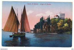 ISOLA  DI  GARDA (BS):  LAGO  DI  GARDA  -  FP - Watertorens & Windturbines