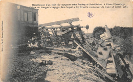 PLOEUC-L'HERMITAGE - Déraillement D'un Train De Voyageurs Entre PONTIVY Et ST-BRIEUC Le 23 Juillet 1908 - Sonstige & Ohne Zuordnung
