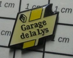 1215A Pin's Pins / Beau Et Rare / AUTOMOBILES / RENAULT GARAGE DE LA LYS - Renault